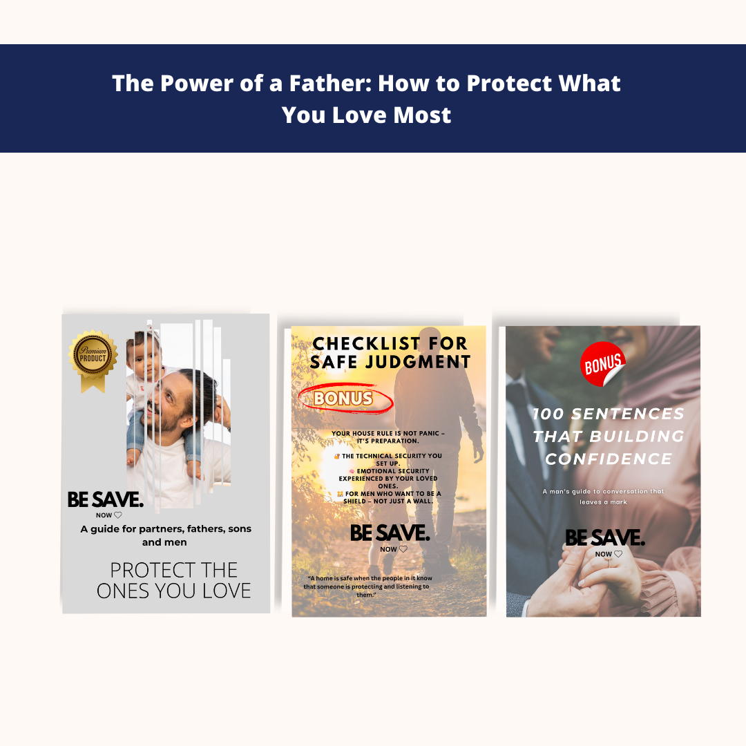 BE A HERO AT HOME – SAFETY GUIDE FOR MEN