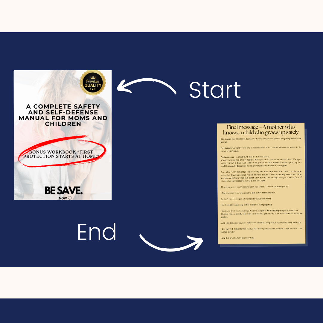 THE PERFECT GUIDE TO SAFETY AND SELF-DEFENSE FOR MOMS AND CHILDREN